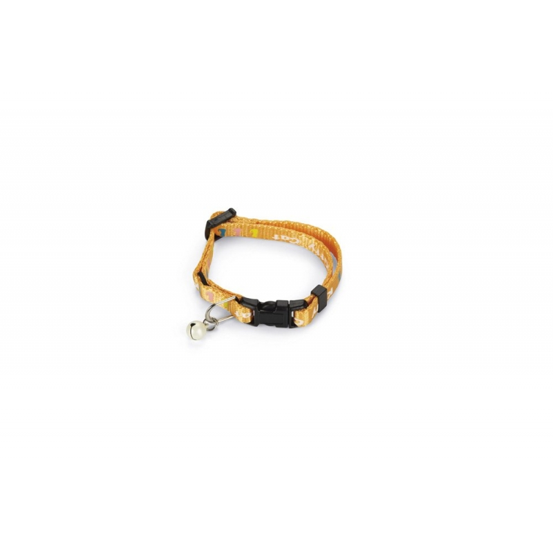 Beeztees Yavru Kedi Boyun Tasması 23 Cm Turuncu