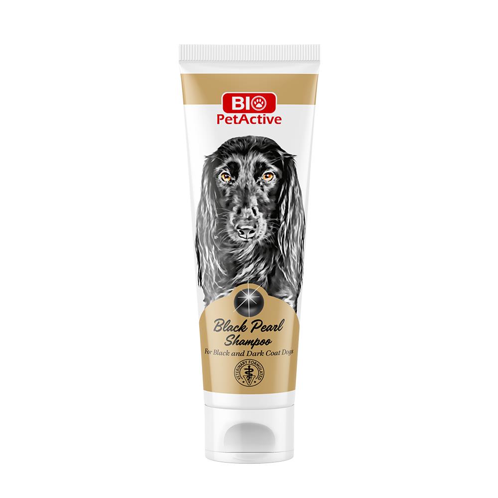 Bio PetActive Black Pearl Shampoo (Si̇yah Tüylü Köpekler İçi̇n Şampuan) 250 Ml.