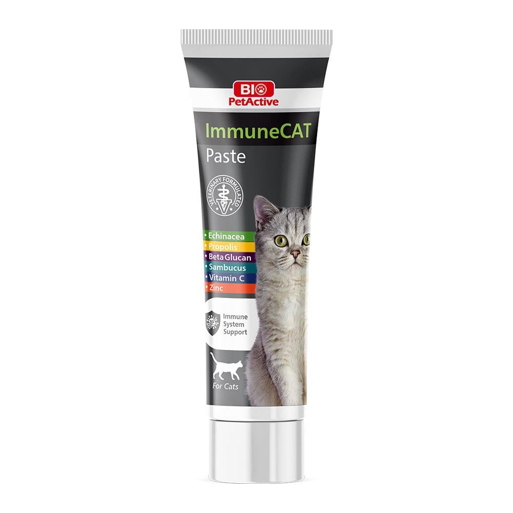 Bio PetActive Immunecat Paste Bağışıklık Destekleyici Vitamin Paste 100 Ml.