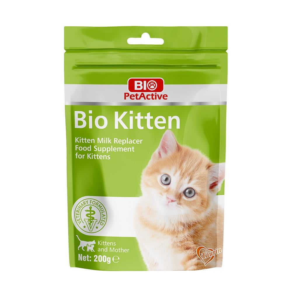 Bio PetActive Kitten Milk Powder Kedi̇ler İçi̇n Süt Tozu 200 Gr