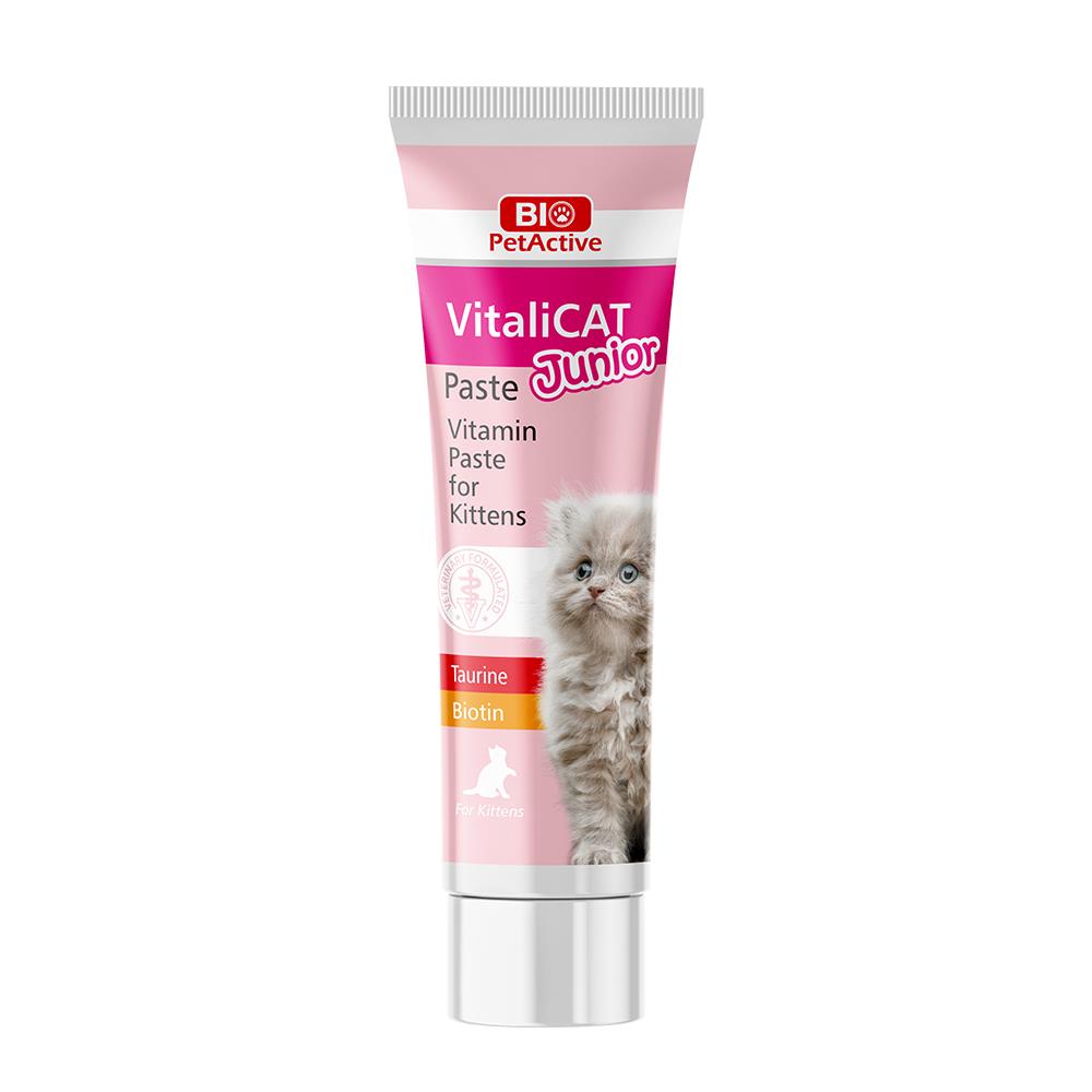 Bio PetActive Vi̇tali̇cat Paste Junior Yavru Kedi̇ler İçi̇n Vi̇tami̇n Paste 100 Ml.