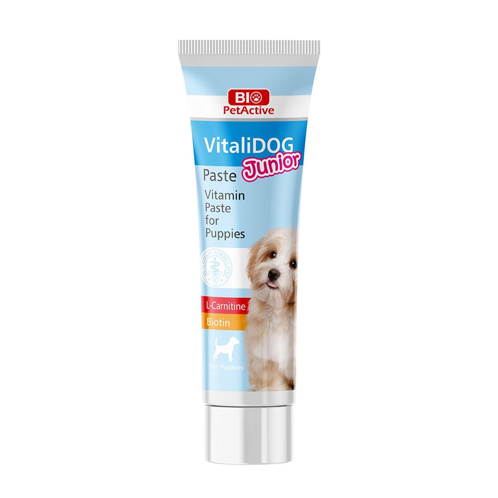 Bio PetActive Vi̇tali̇dog Paste Junior Yavru Köpekler İçi̇n Vi̇tami̇n Paste 100 Ml.