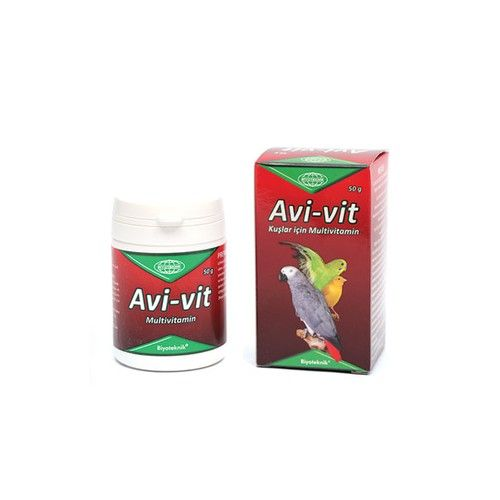 Biyoteknik Avivit Kuş Vitamini Besin Takviyesi 50 Gr