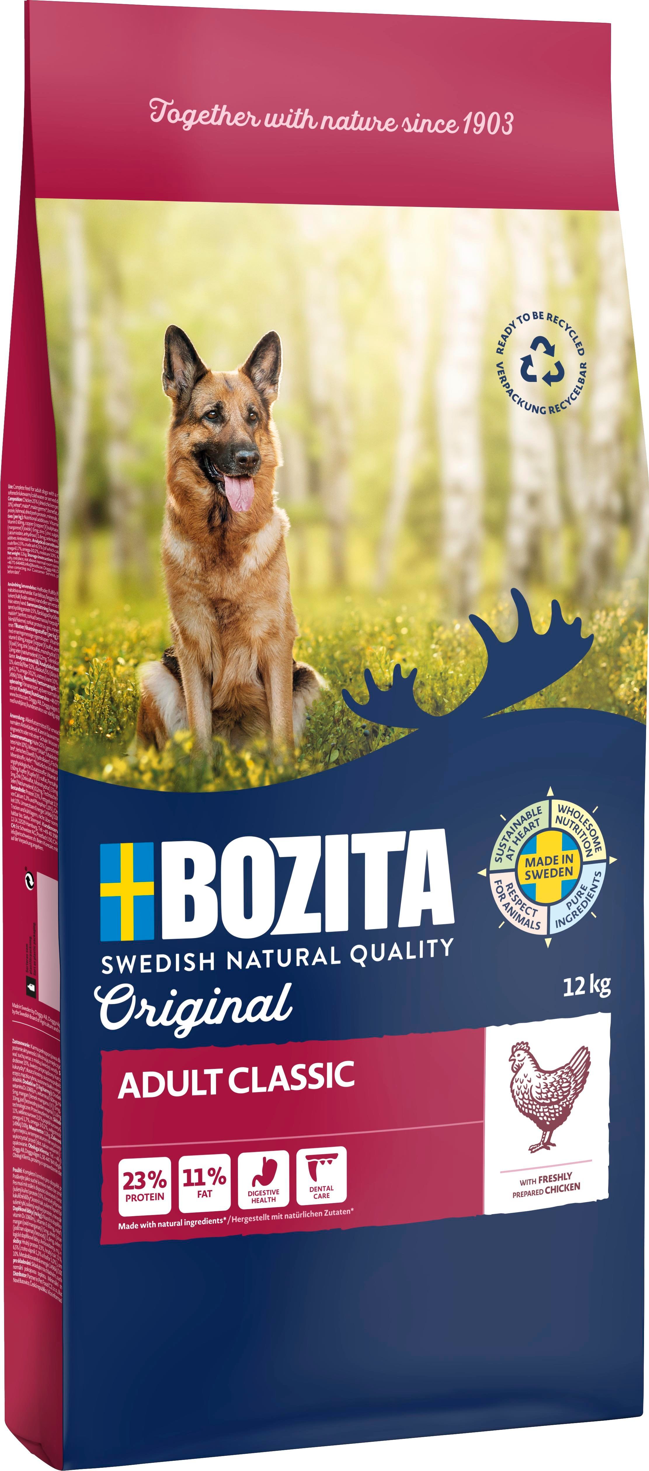 Bozita Original Buğdaysız Tavuk Etli Yetişkin Köpek Maması 12 Kg