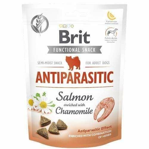 Brit Antiparasitic Somonlu ve Papatyalı Parazit Önleyici Köpek Ödül Maması 150 Gr