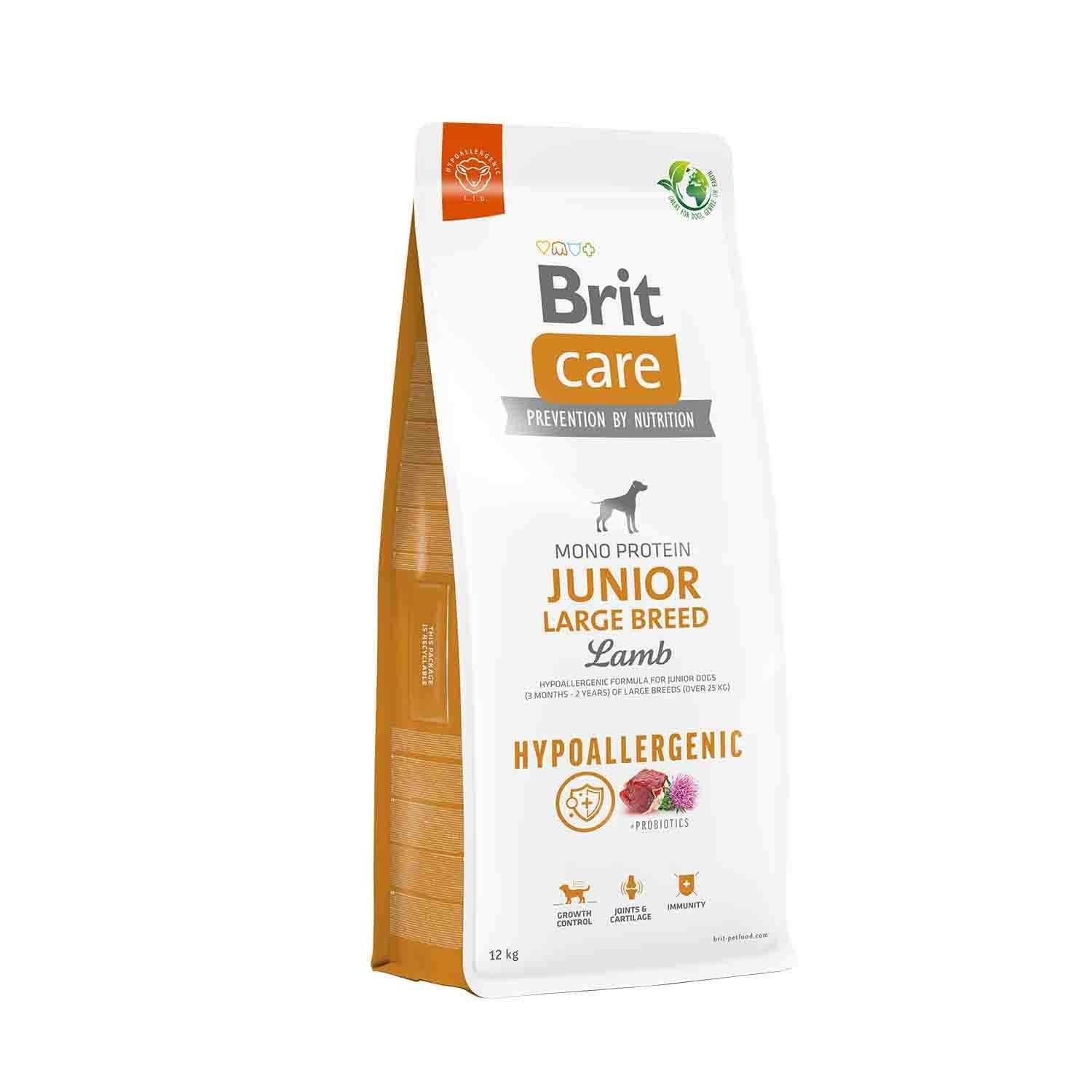 Brit Care Hypo-Allergenic Junior Kuzulu Büyük Irk Yavru Köpek Maması 12 Kg