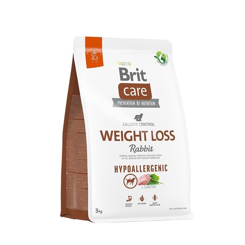 Brit Care Hypo-Allergenic Tavşan Etli Kilo Dengeleyici Yetişkin Köpek Maması 3 Kg