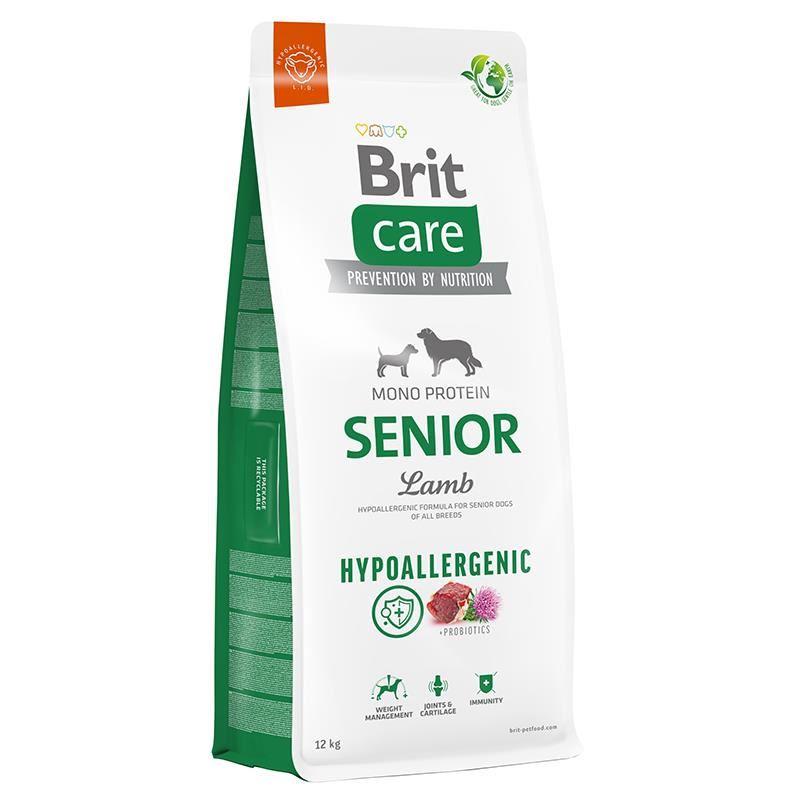 Brit Care Senior Hypo-Allergenic Kuzulu ve Pirinçli Tüm Irklar İçin Yaşlı Köpek Maması 12 Kg
