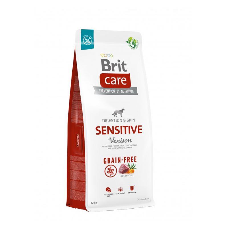 Brit Care Sensitive Digestion&Skin Geyikli Tahılsız Yetişkin Köpek Maması 12 Kg