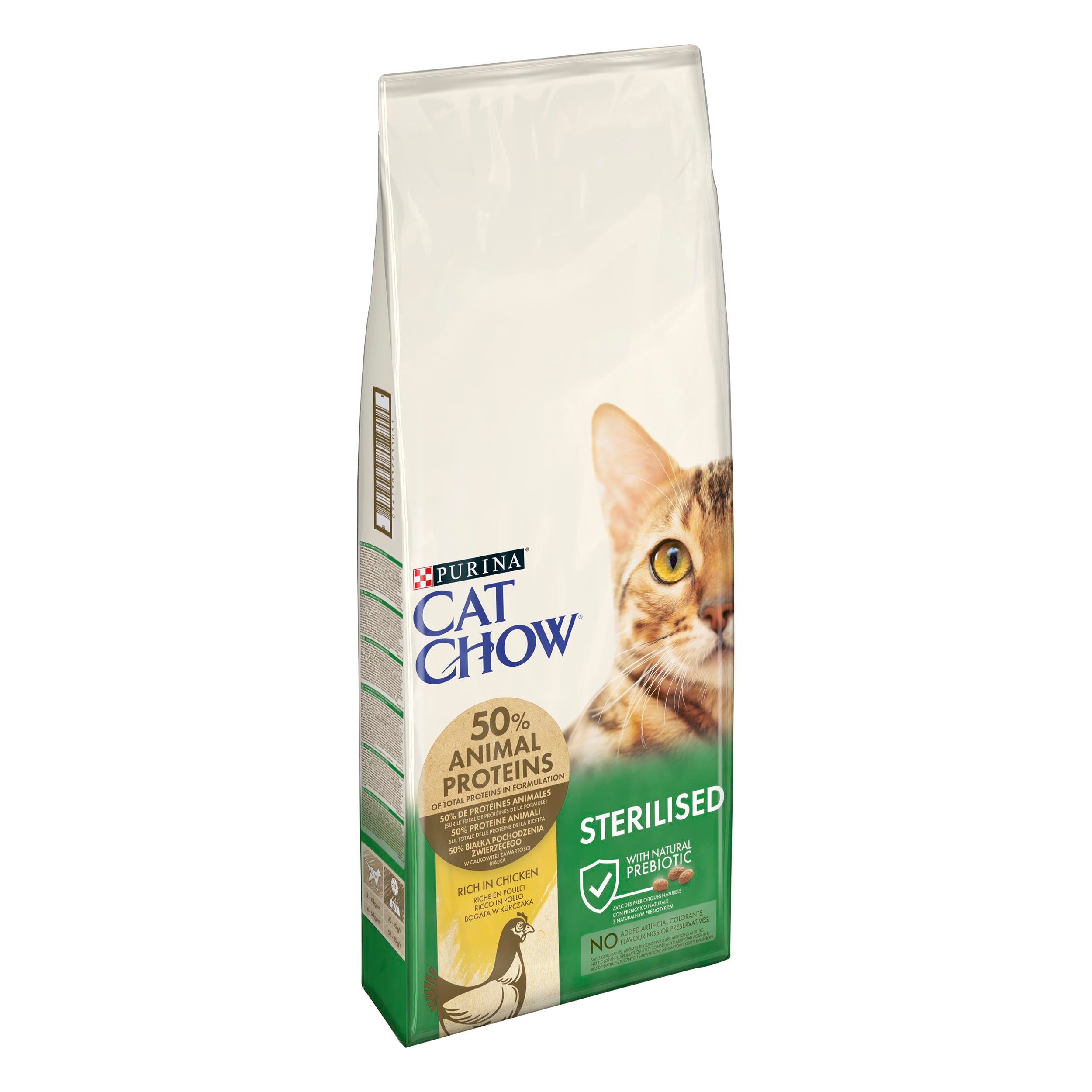 Cat Chow Sterilised Tavuklu Kısırlaştırılmış Kedi Maması 15 Kg