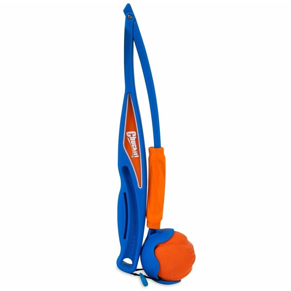 Chuckit Fetch & Fold Katlanabilir Top Fırlatıcı Köpek Oyuncağı (Fetch Ball Hediyeli)