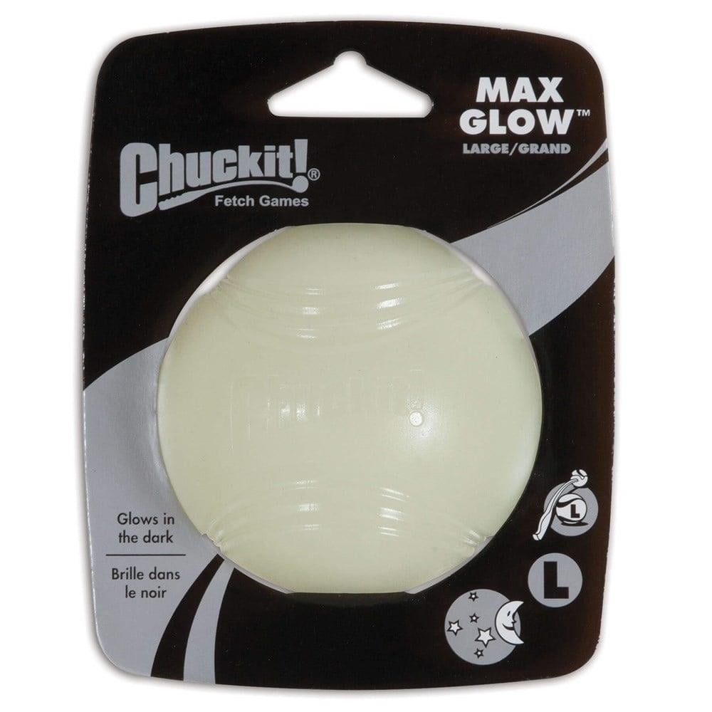 Chuckit Max Glow Gece Parlayan Köpek Oyun Topu Large