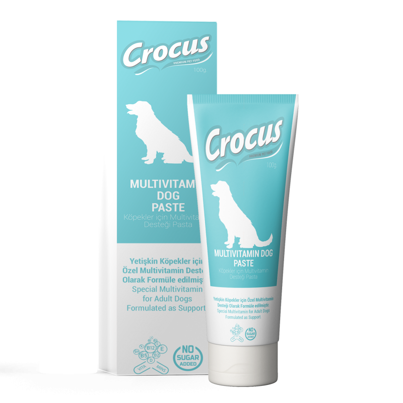 Crocus Köpek Multivitamin Macun 100 Gr