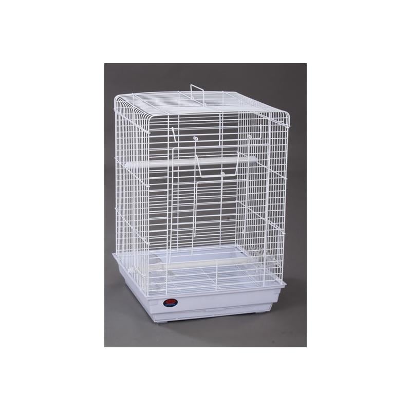 Dayang Papağan Kafesi Beyaz 40x40x58 Cm 