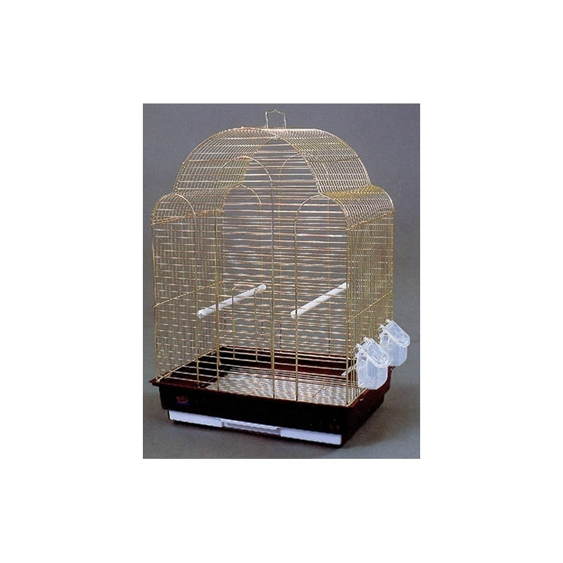 Dayang Papağan Kafesi Pirinç 42x30x57