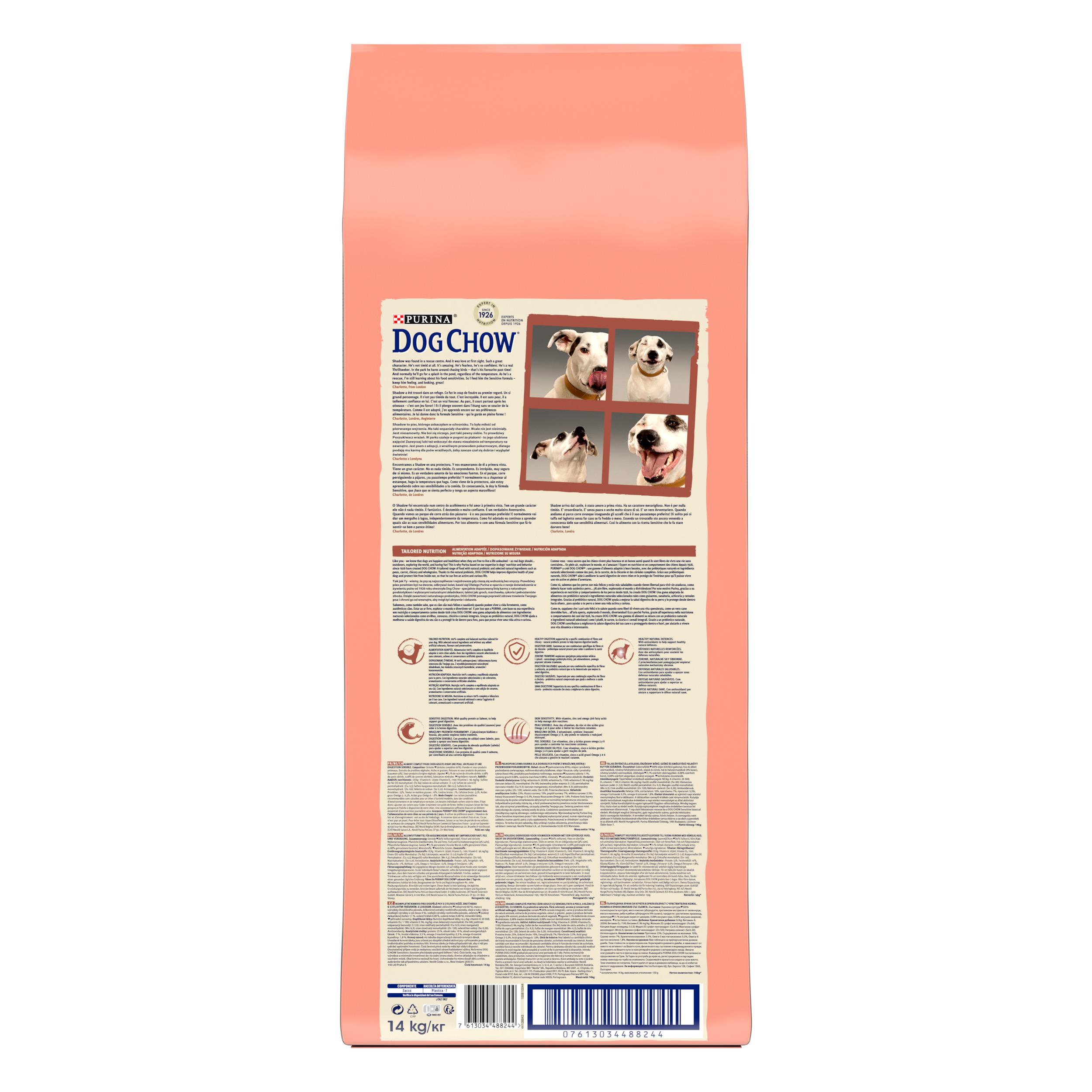 Dog Chow Sensitive Somonlu Yetişkin Köpek Maması 14 Kg