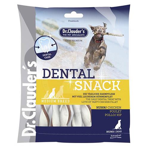 Dr. Clauder's Dental Snack Tavuklu Diş Sağlığı Köpek Ödülü 170 Gr