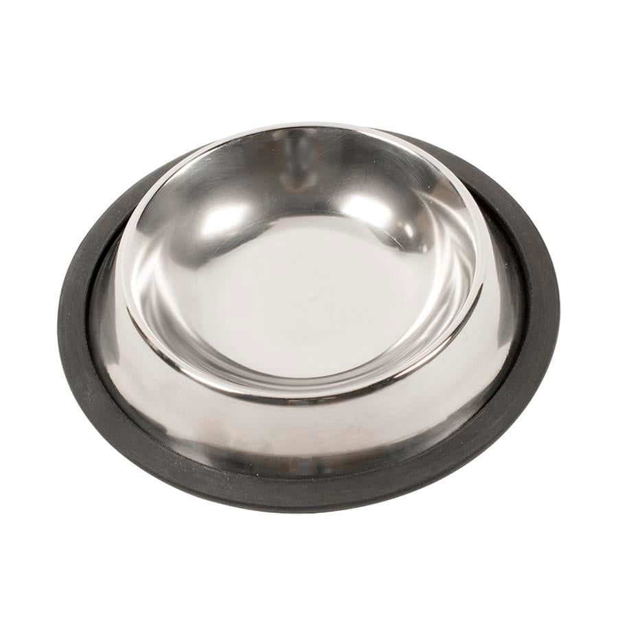 Duvo Klasik Paslanmaz Kedi Köpek Çelik Mama ve Su Kabı 1890 Ml