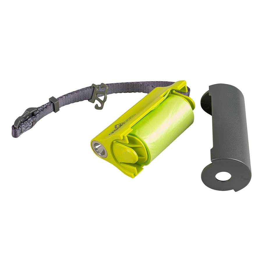 Duvo LED Işıklı Mor Dışkı Poşeti Taşıma Çantası 8,5x4x6 Cm