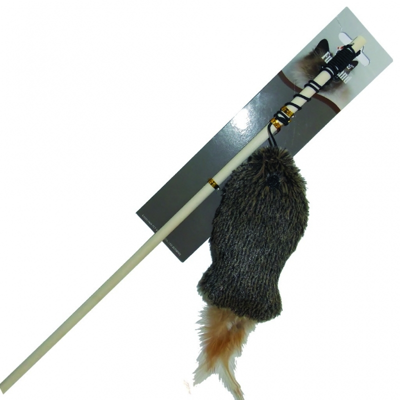 Eastland Catnip-Kedi Otlu Kedi Oltası Sap:40cm Peluş 20x6