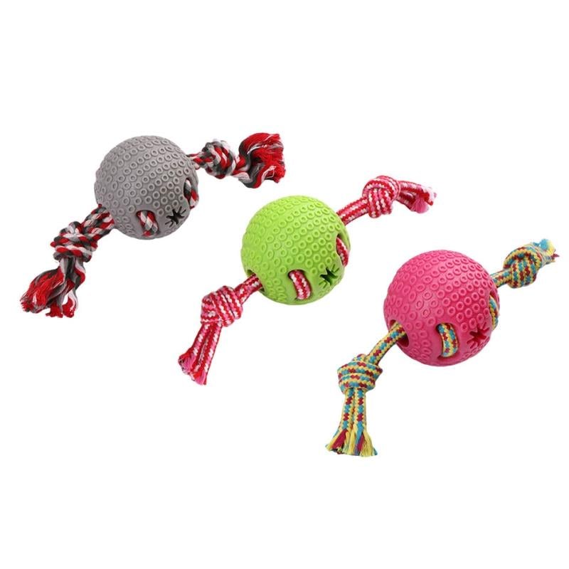 Eastland Diş İpli Plastik Top Köpek Oyuncağı 7 Cm