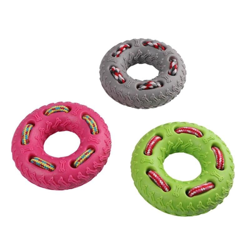 Eastland İpli Plastik Halka Köpek Oyuncağı 12,5 Cm