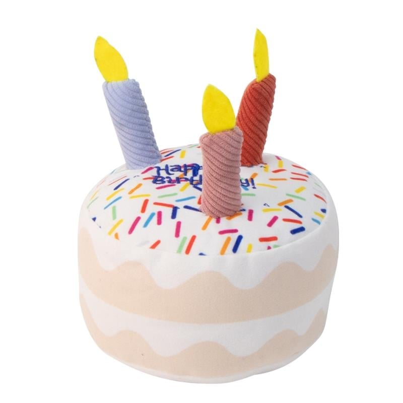 Eastland Öten Peluş Doğum Günü Pastası Köpek Oyuncağı 14 Cm