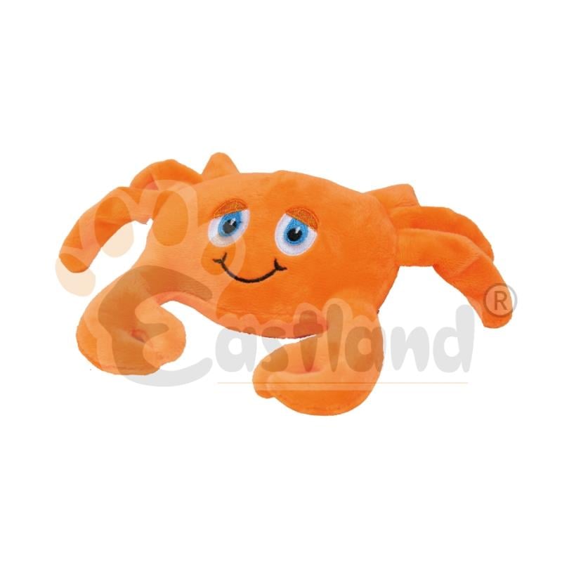 Eastland Öten Peluş Yengeç Köpek Oyuncağı 15 Cm