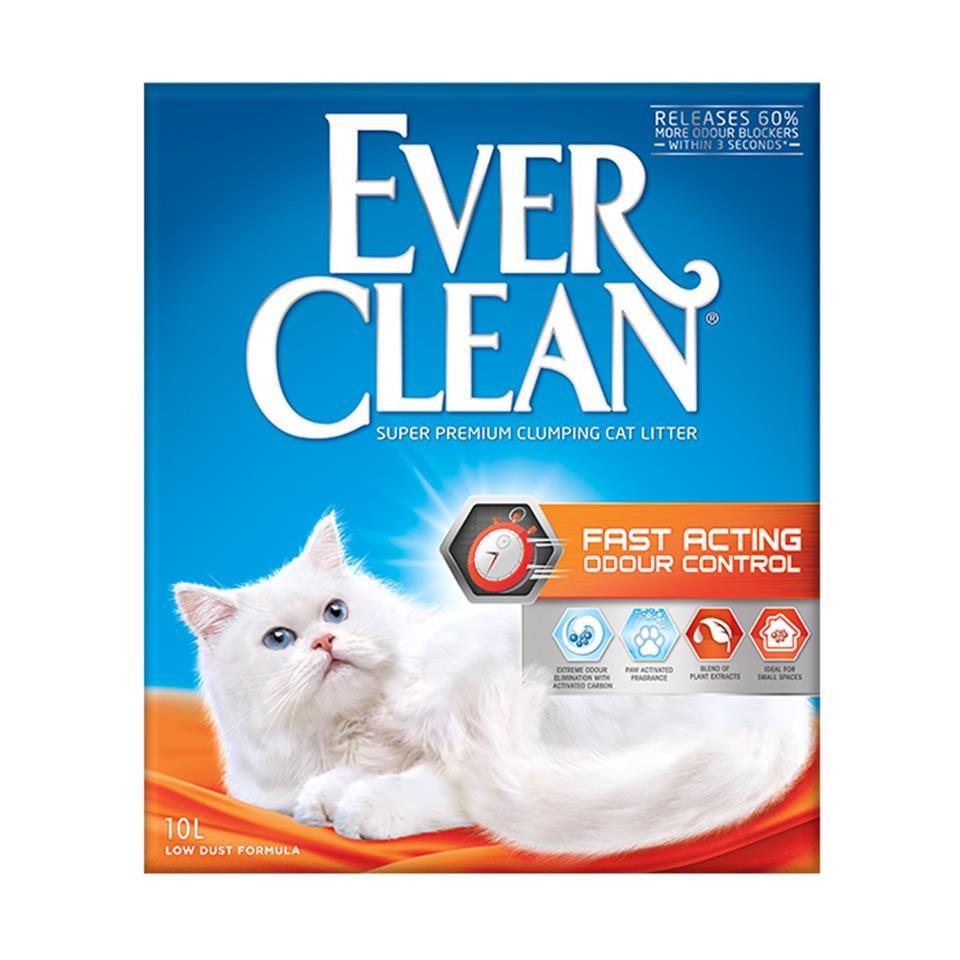 Ever Clean Fast Acting Doğal Bitki Özlü Hızlı Topaklanan Doğal Kedi Kumu 10 Lt