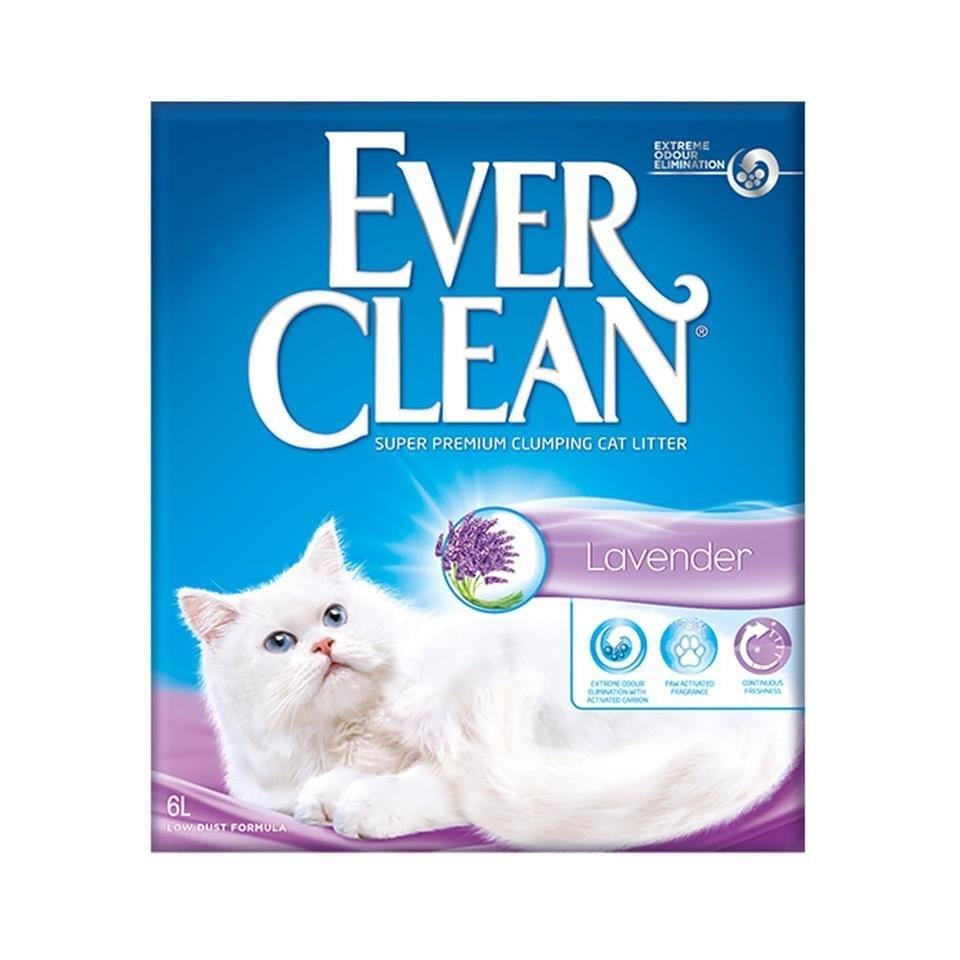 Ever Clean Lavender Lavanta Kokulu Doğal Kedi Kumu 6 Lt