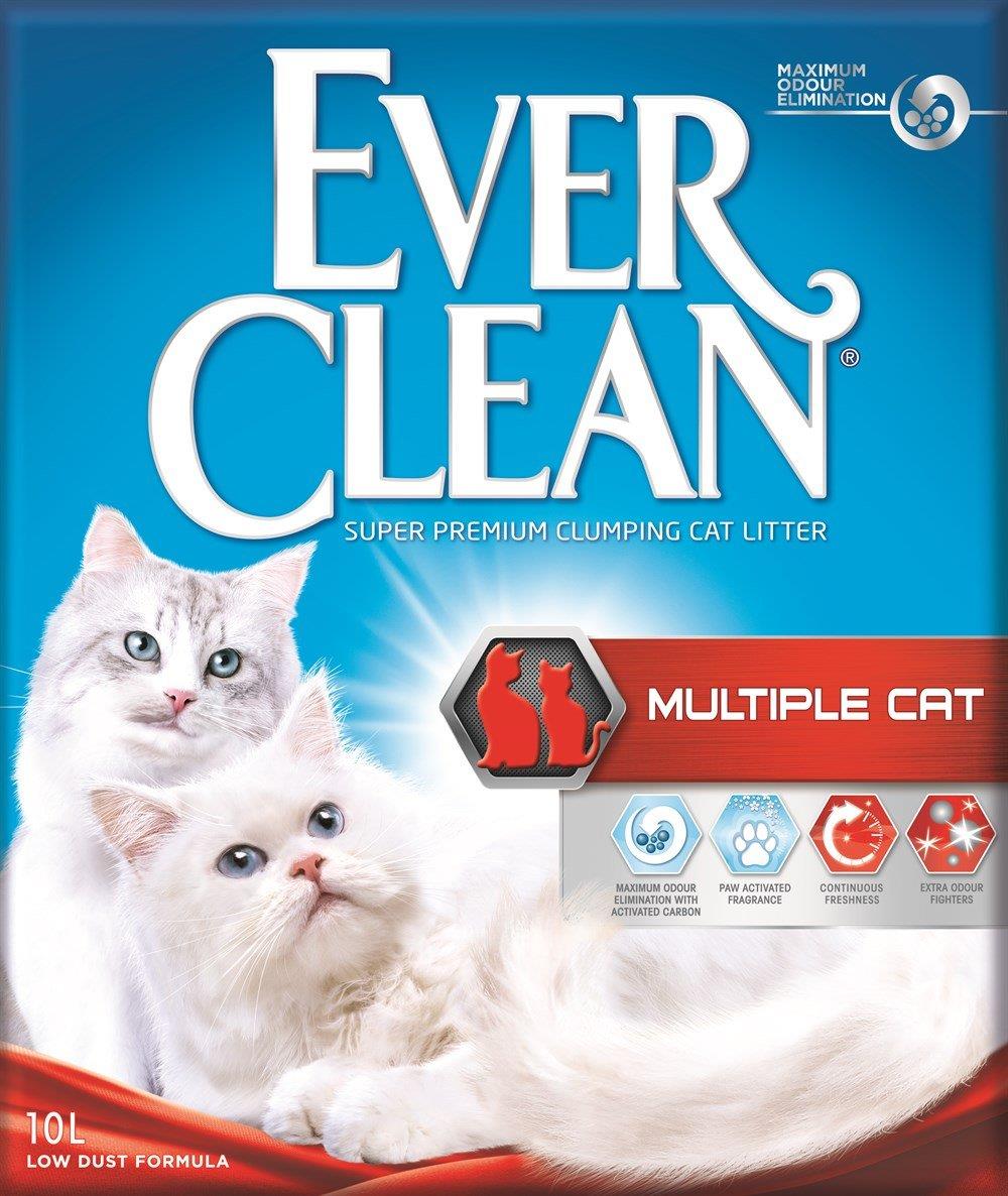 Ever Clean Multiple Çoklu Kullanıma Uygun Doğal Kedi Kumu 10 Lt