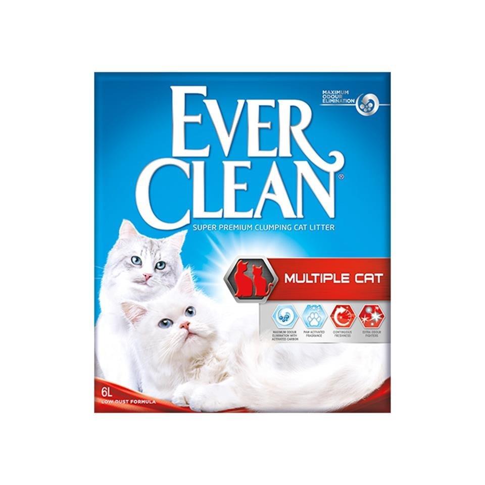 Ever Clean Multiple Çoklu Kullanıma Uygun Doğal Kedi Kumu 6 Lt