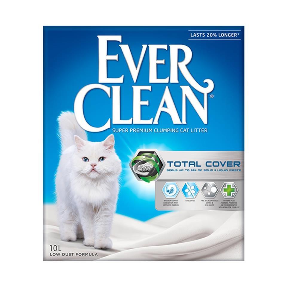 Ever Clean Total Cover Koku Önleyici Doğal Kedi Kumu 10 Lt