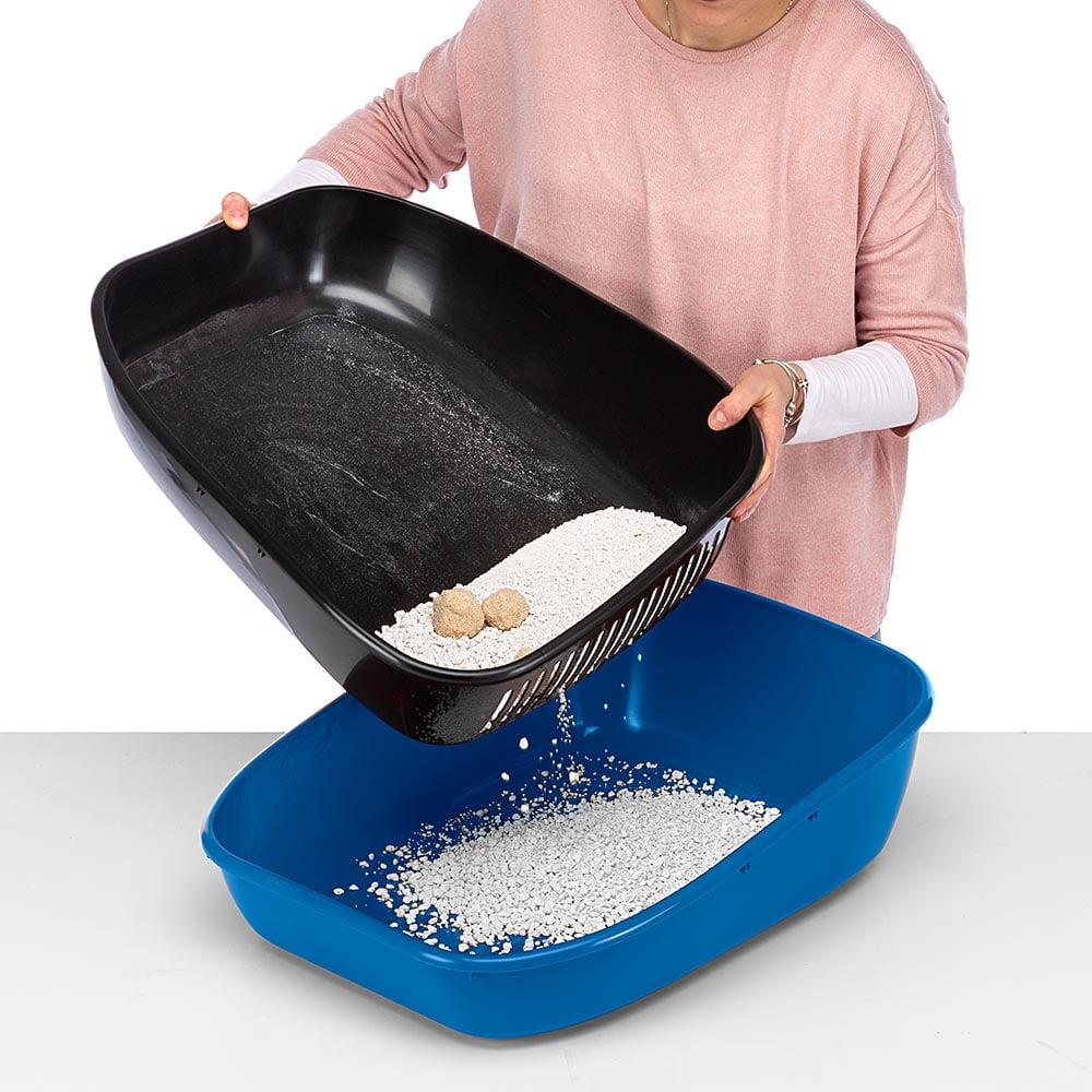 Ferplast Litter Tray Birba Açık Kedi Tuvaleti 56x43x21 Cm