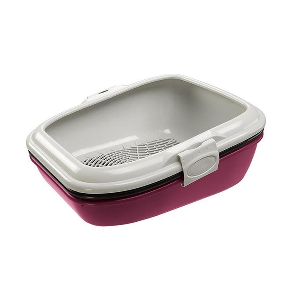 Ferplast Litter Tray Birba Açık Kedi Tuvaleti 56x43x21 Cm
