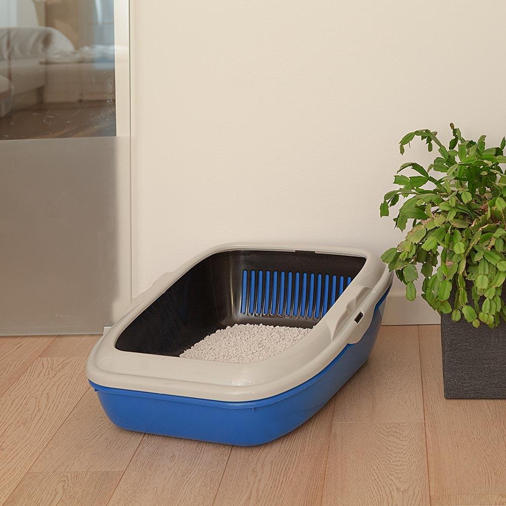 Ferplast Litter Tray Birba Açık Kedi Tuvaleti 56x43x21 Cm