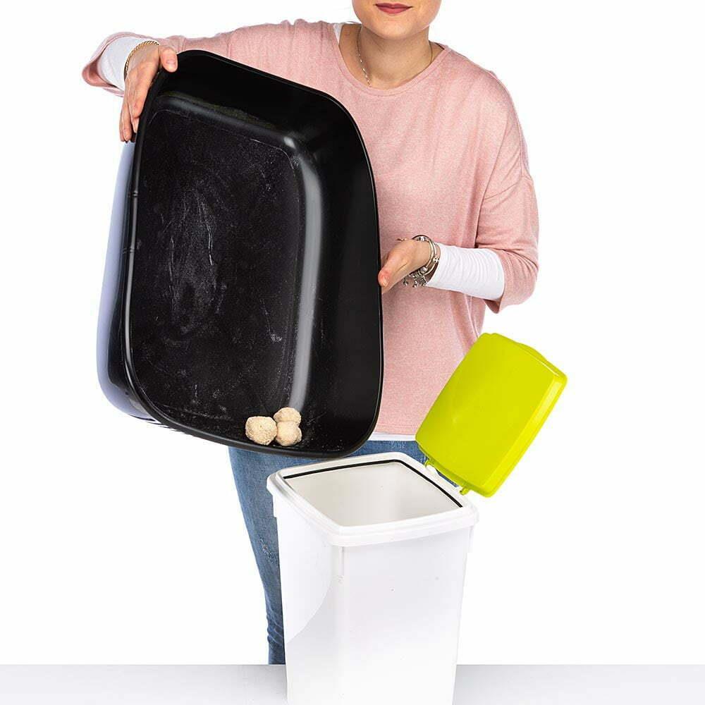 Ferplast Litter Tray Birba Açık Kedi Tuvaleti 56x43x21 Cm