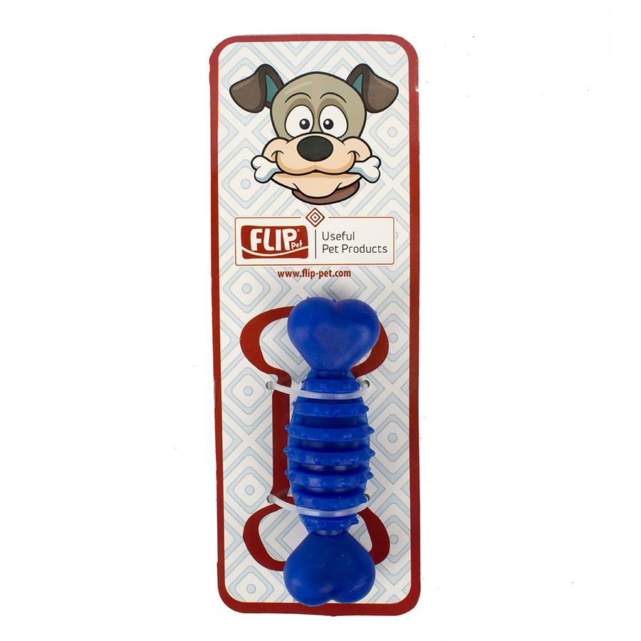 Flip Plastik Dental Kemik Halter Köpek Oyuncağı 10 Cm