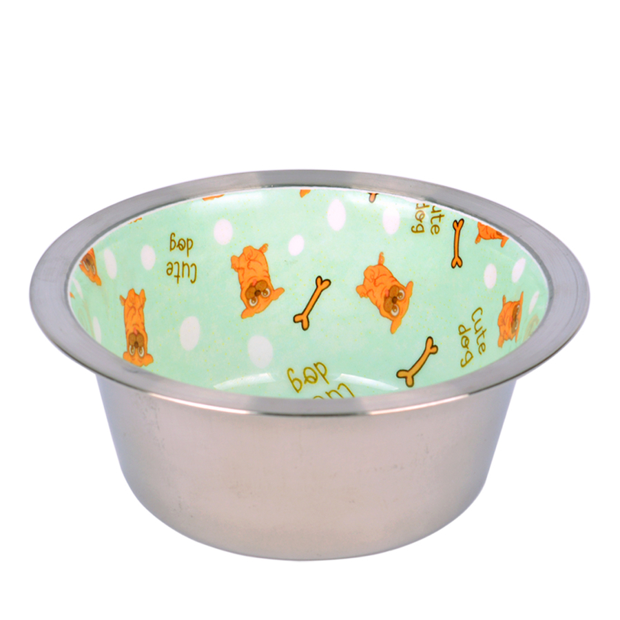 Flip Seramik Kaplı Çelik Mama Kabı 470 Ml