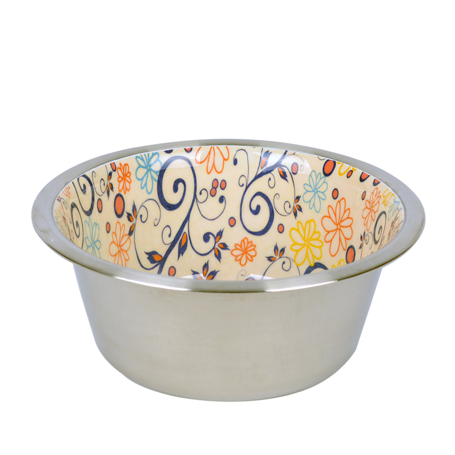 Flip Seramik Kaplı Çelik Mama Kabı 470 Ml