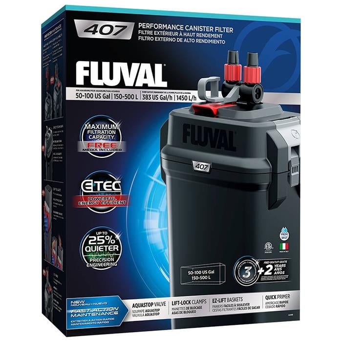 Fluval 407 Dış Filtre 1450 Lt/h