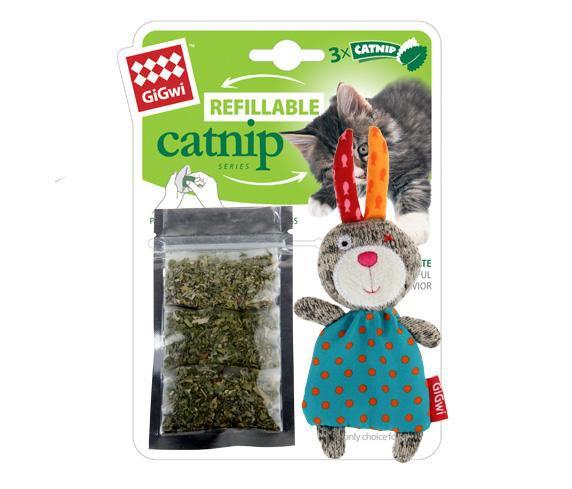Gigwi Catnipli Tavşan Kedi Oyuncağı
