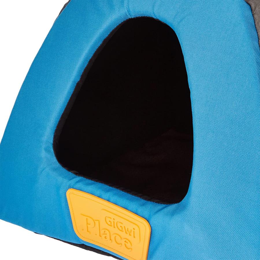 Gigwi Kanvas Kumaş Üçgen Gri Kedi Köpek Yatağı Small