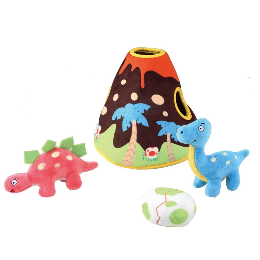 Gigwi Peluş Volkan Dinozor Çantası Kedi Oyuncağı