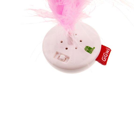 Gigwi Pet Droid Sesli Doğal Tüylü Kedi Oyuncağı