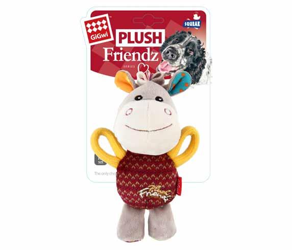 Gigwi Plush Friendz Eşek Sesli Peluş Köpek Oyuncağı