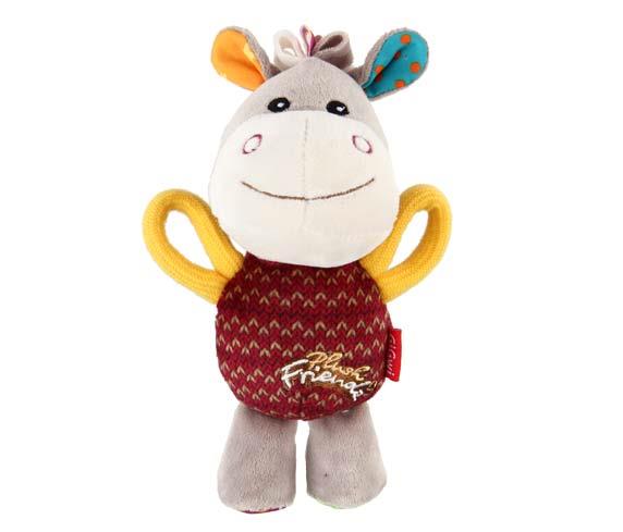 Gigwi Plush Friendz Eşek Sesli Peluş Köpek Oyuncağı