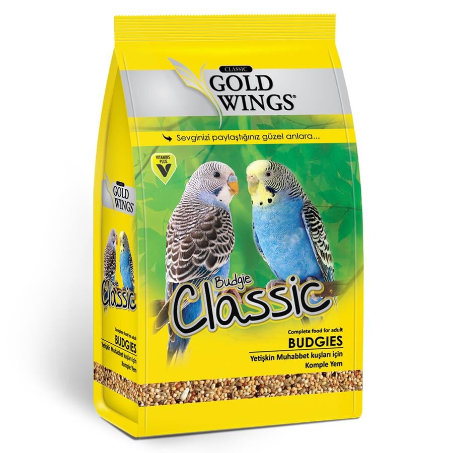 Gold Wings Classic Muhabbet Kuşları İçin Yem 400 Gr.