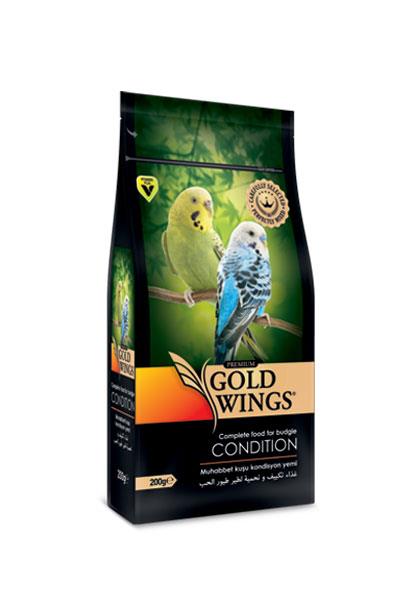Gold Wings Premium Muhabbet Kuşu Kondisyon Yemi 200 Gr.