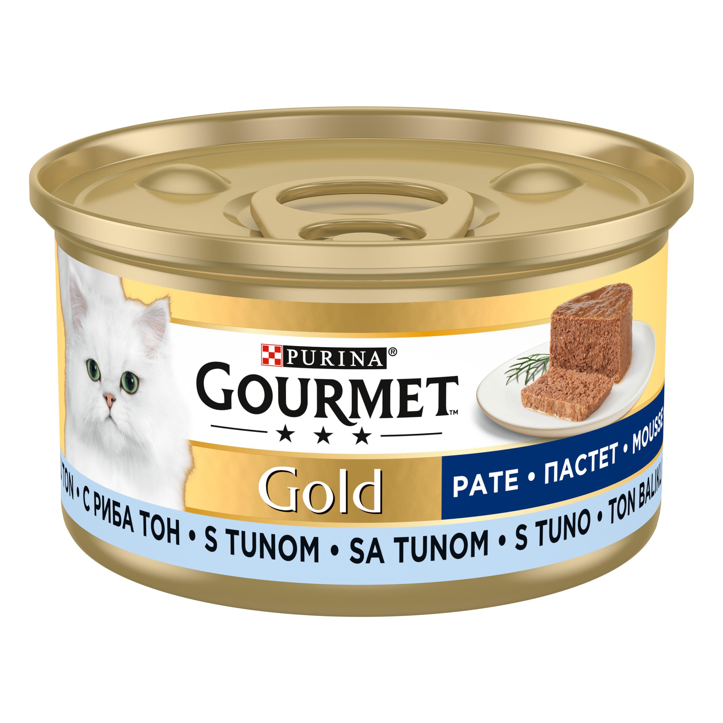 Gourmet Gold Kıyılmış Ton Balıklı Yetişkin Kedi Konservesi 85 Gr